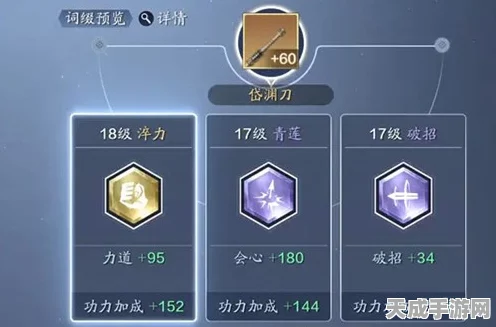 天涯明月刀深度攻略，神刀琅纹搭配实战技巧与战力飙升秘籍