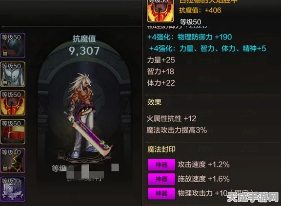 DNF手游物理流男弹药巅峰装备指南，武器首饰全面解析，助你称霸竞技场