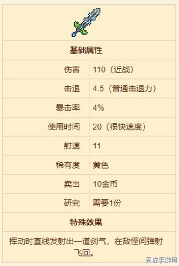 泰拉瑞亚探险指南，揭秘波涌之剑的获取途径与传奇故事