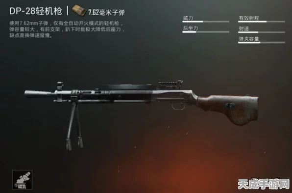 香肠派对枪王争霸，DP28与M4深度对决，性能巅峰谁主沉浮？