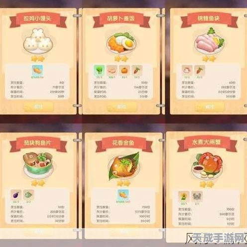 摩尔庄园手游美食攻略，解锁炒双菇的独家秘籍！