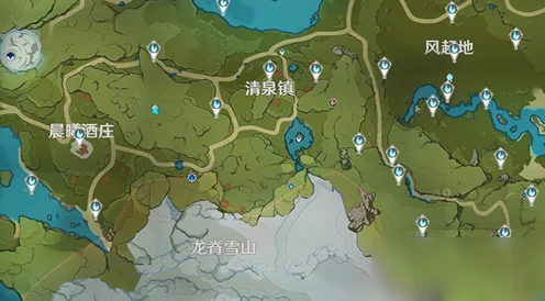 原神探索指南，揭秘散失风神瞳的高效收集策略与全图路线