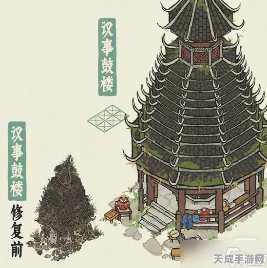 江南百景图通天鼓楼修复全攻略，解锁历史遗迹的辉煌再现