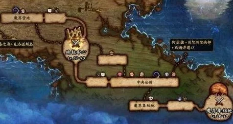 地下城与勇士起源新版本，揭秘海上列车地图全攻略