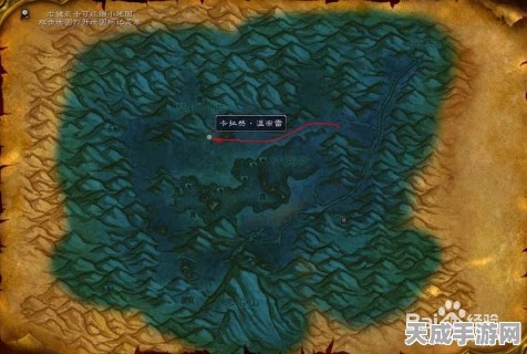 魔兽世界怀旧服探险指南，揭秘灼热峡谷的隐秘路径