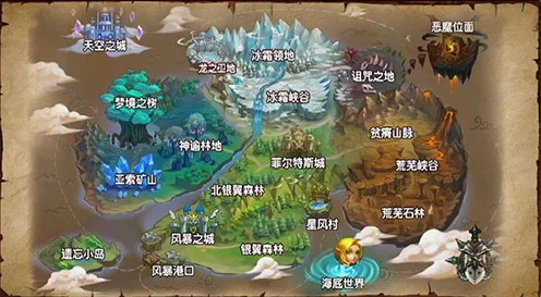 创造与魔法深度探索，解锁地图资源分布秘籍，助你称霸奇幻世界