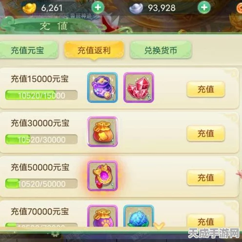 西游女儿国元宝消费攻略，精打细算，玩转仙界！