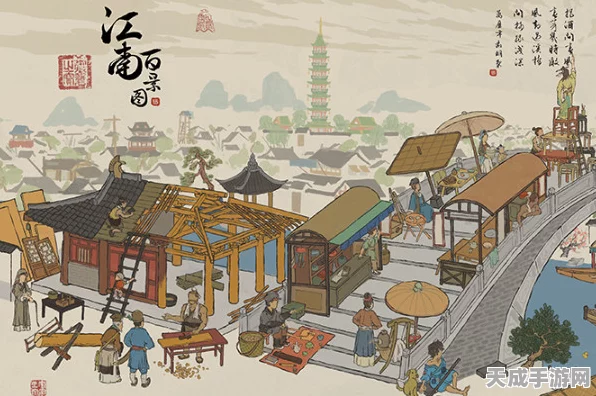 江南百景图攻略，绿剪刀与红绳结的高效利用秘籍
