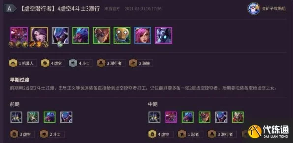 金铲铲之战深度解析，虚空斗刺阵容致胜攻略与实战技巧