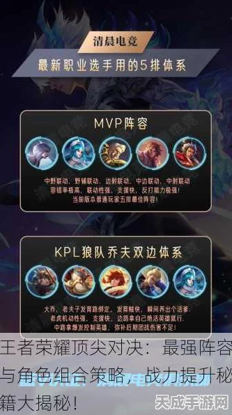 王者荣耀万象天工天元赛顶尖阵容揭秘，策略致胜，英雄搭配新高度