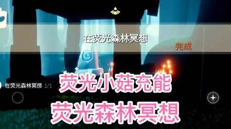 光遇探索揭秘，荧光小菇任务全攻略与最新动态
