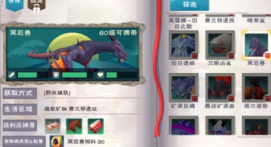 揭秘创造与魔法灾厄冥兽饲料消耗之谜，精准喂养攻略大公开