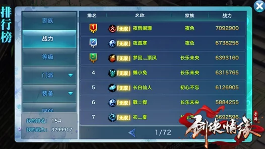 刀剑情缘职业争霸，顶尖职业排行演变与选择策略深度解析