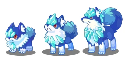 洛克王国，揭秘雪原狼王超进化之路，解锁全新战斗形态！