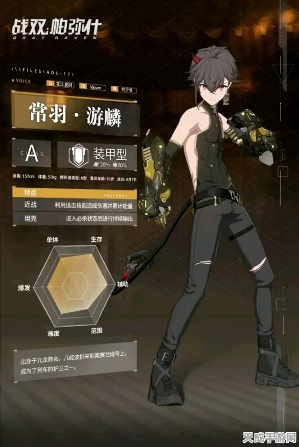 战双帕弥什深度探索，常羽游鳞技能全解析与培养策略揭秘