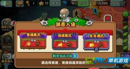 植物大战僵尸2，传奇模式邪恶入侵全攻略，解锁制胜秘籍！