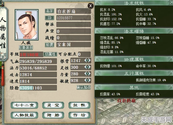 大话西游2男仙角色加点秘籍，打造JP加点方案全解析