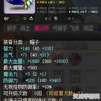 冒险岛法师60级装备全解析，顶级法师的装备盛宴