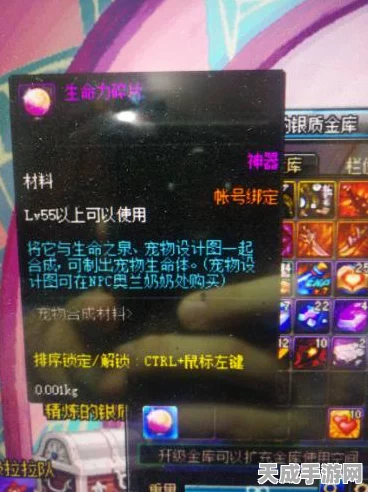 DNF生命之泉获取攻略，解锁稀有资源的秘密途径