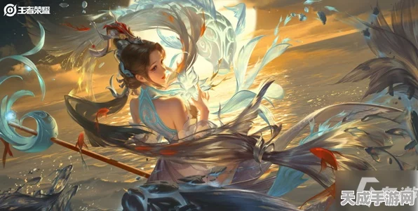 王者荣耀大乔白鹤梁神女皮肤，技能特效全解析及实战评测