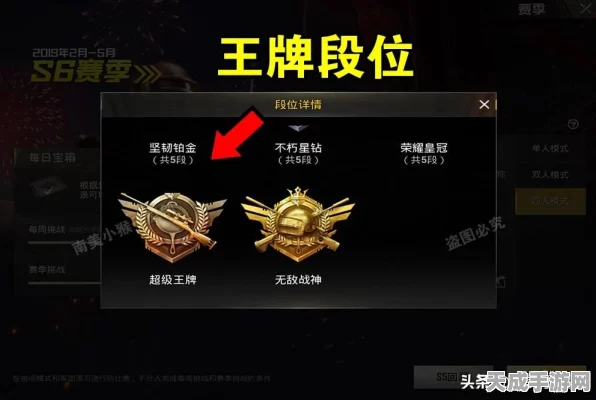 王牌竞速，揭秘段位体系与竞技荣耀之路
