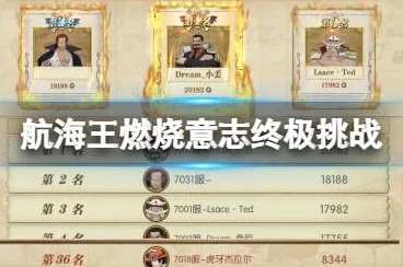 航海王燃烧意志深度攻略，揭秘快速挑战卷获取与实力飞跃之道