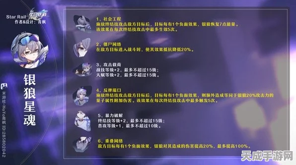 崩坏星穹铁道，银狼遗器与光锥深度搭配指南，解锁实战致胜秘籍
