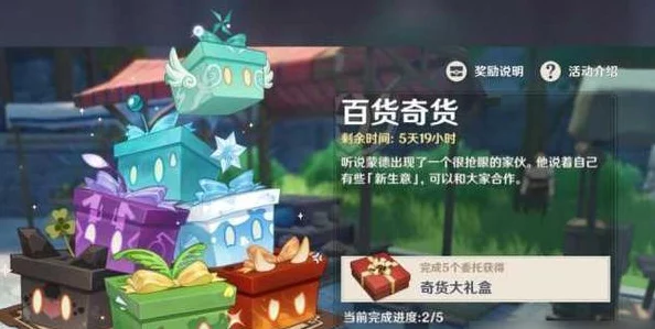 原神百货奇货活动揭秘，蒙德城神秘位置与玩法全解析