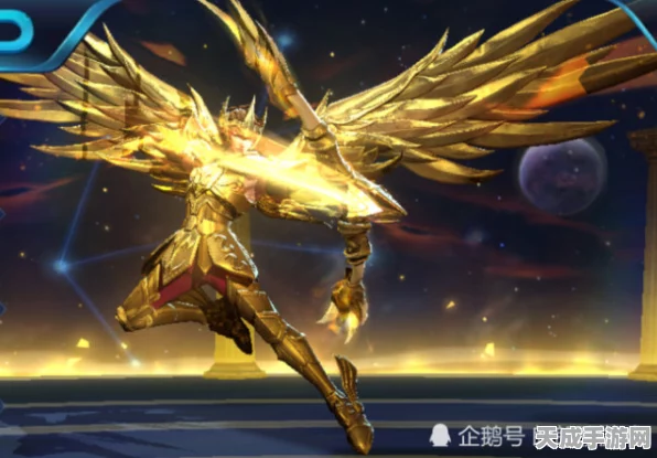 王者荣耀后羿新皮肤射手座黄金圣斗士震撼登场，联动圣斗士星矢开启跨界盛宴