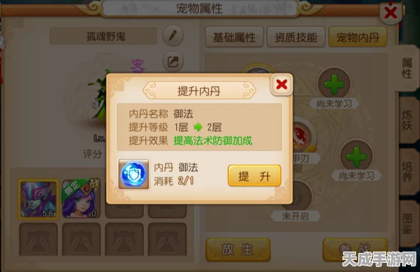 梦幻西游手游深度解析，宠物如意丹使用全攻略，揭秘宠物成长进化新篇章