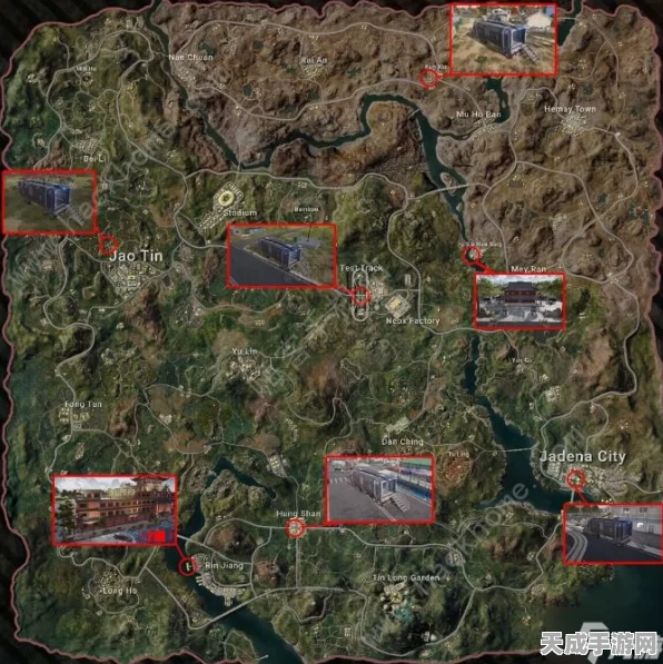 绝地求生PUBG，揭秘荣都交易所神秘位置，掌握游戏制胜先机