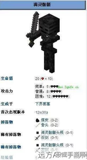 我的世界高手秘籍，揭秘服务器刷凋零骷髅头的终极技巧