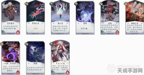 阴阳师百闻牌式神卡牌深度解析，新手必备的卡面属性攻略