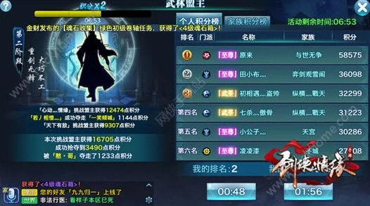 剑侠情缘深度攻略，昆仑派武林盟主争霸赛抢分秘籍大公开