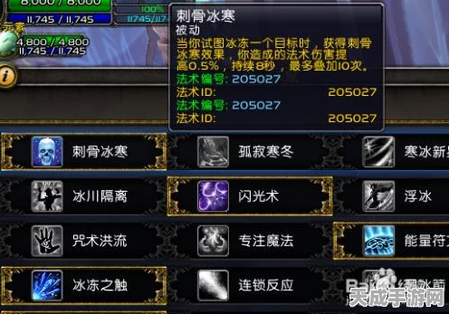 魔兽世界冰法输出秘籍，解锁极致伤害的艺术
