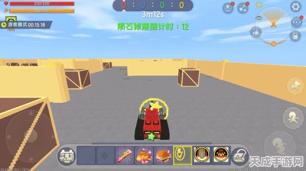 迷你世界创意工坊，打造专属坦克，争霸沙盒战场