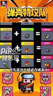 弹壳特攻队深度解析，全面揭秘装备合成表与合成策略