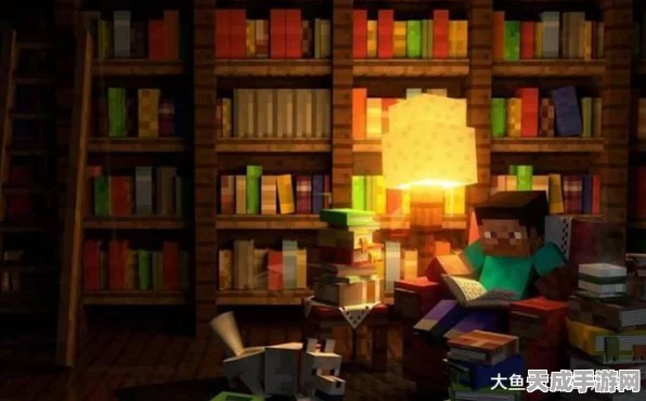 我的世界打造专属知识殿堂，书架制作全攻略