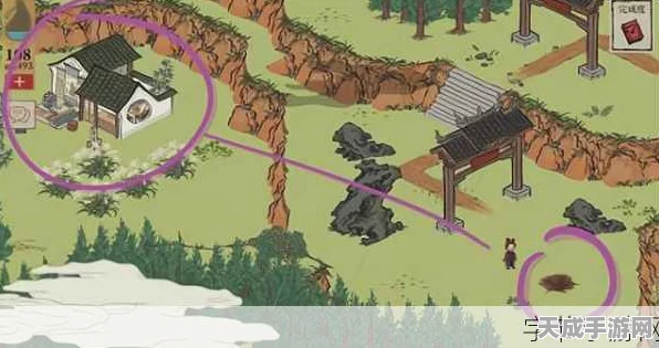 江南百景图，红碧桃花寻觅秘籍与高效资源管理攻略