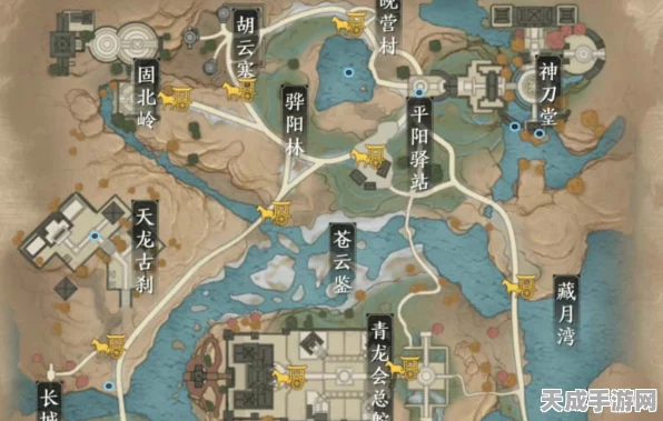 探秘天涯明月刀手游，天芒地宫全新地图深度解析与竞技挑战