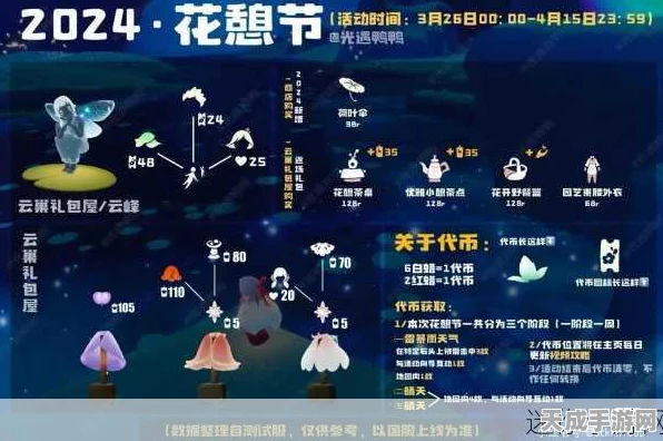 光遇花憩节活动全攻略，揭秘代币获取位置与独家玩法细节
