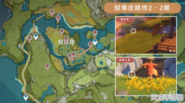 原神玩家必看！高效绝云辣椒采集路线全揭秘