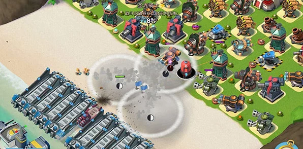 海岛奇兵Boom Beach深度解析，迫击炮的战场双刃剑