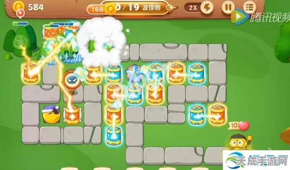 保卫萝卜3公园挑战开启，第1关完美通关秘籍大公开