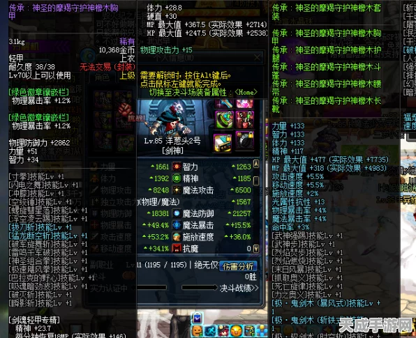 DNF剑神面板提升全攻略，解锁极致战斗力的秘密