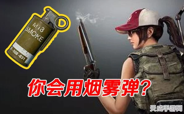 和平精英投掷物实战秘籍，掌握手雷烟雾弹，称霸决赛圈