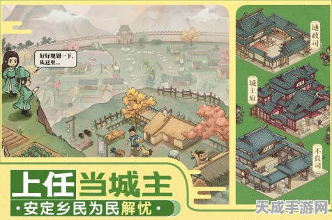 这城有良田深度攻略，县邑建筑布局与用法全解析