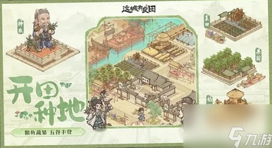 这城有良田深度攻略，县邑建筑布局与用法全解析