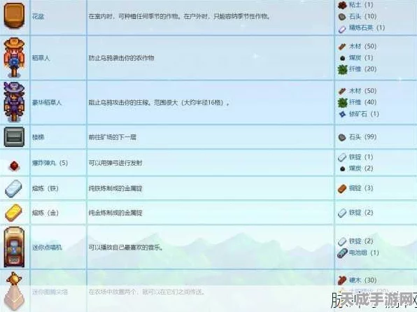 星露谷物语深度揭秘，社区铁匠铺的锻造奇迹与隐藏功能