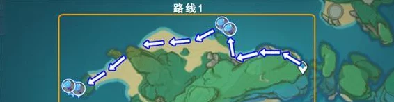 原神探索指南，揭秘海灵芝富集地，附上详尽采集点分布图